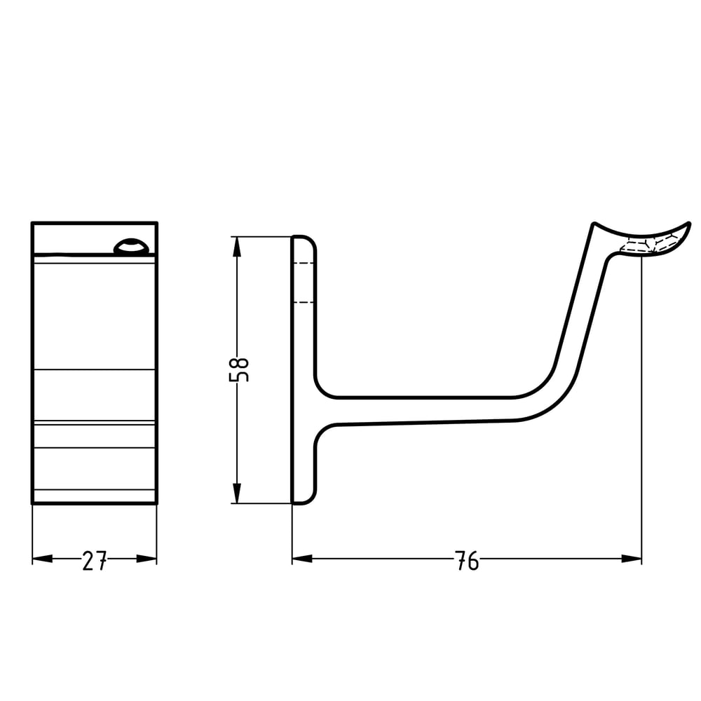 trapleuning_houder_rechtmodel_m8_lijntekening_1