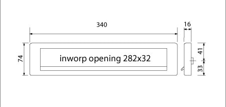 brievenbusklep_aluminium_met_veer_recht