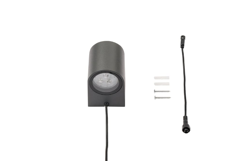 Wandlampbuiten12VLEDWarmwit4watt_Downlightantraciet_Onderdelen_01