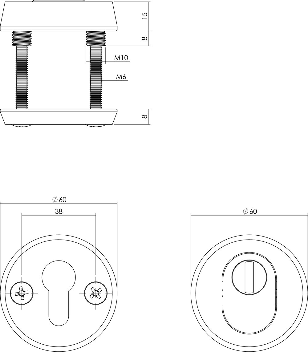 veiligheidsrozet_rond_aluminium_zwart_maten