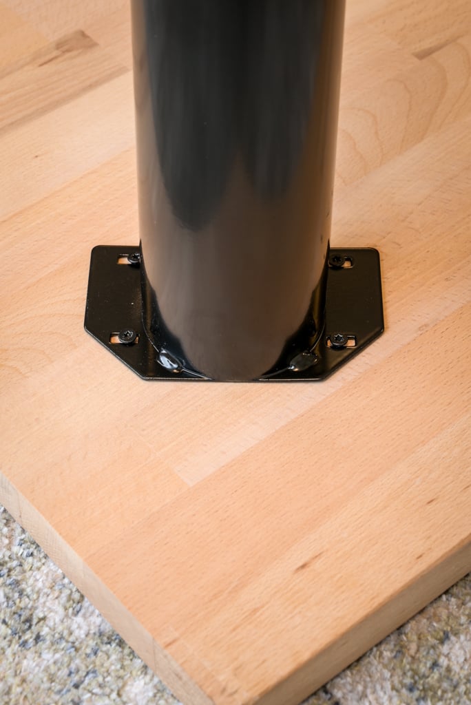 TafelpootZwartRondStaal_4