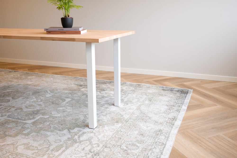 TafelpootWitStaalVierkant_2