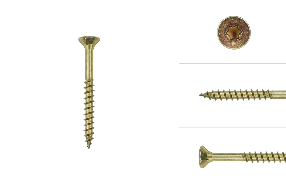 SpaanplaatschroevenGeelVerzinkt5x40mmTorx25_Doos200Stuks