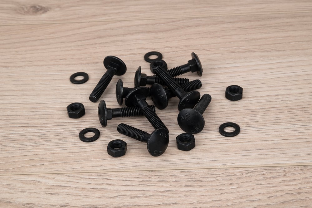 SlotboutenVerzinktZwartM6x30mm