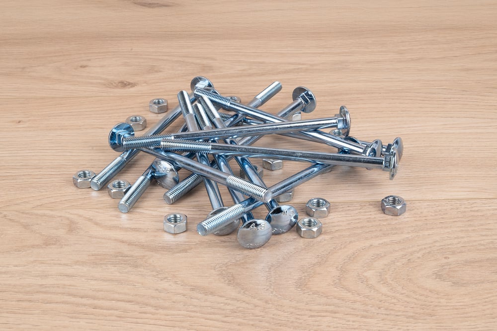 SlotboutenVerzinktM8x140mm