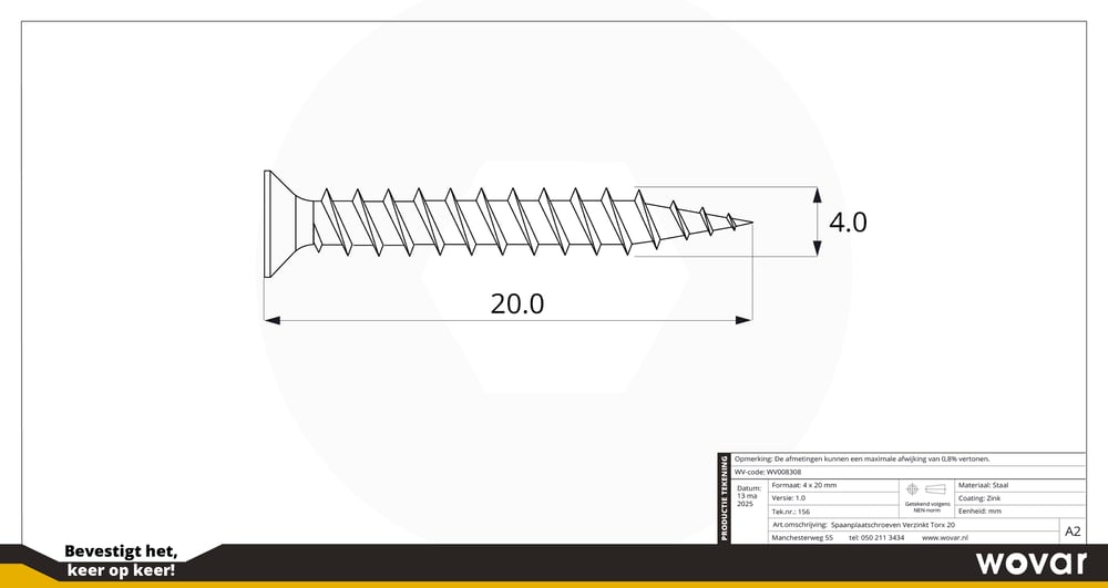 4x20mm_technischetekening