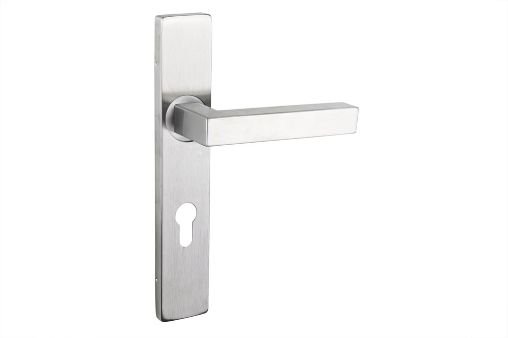 Lavuzo_deurkruk_Viterbo_RVS_met_rechthoekig_schild_PC72_Perset