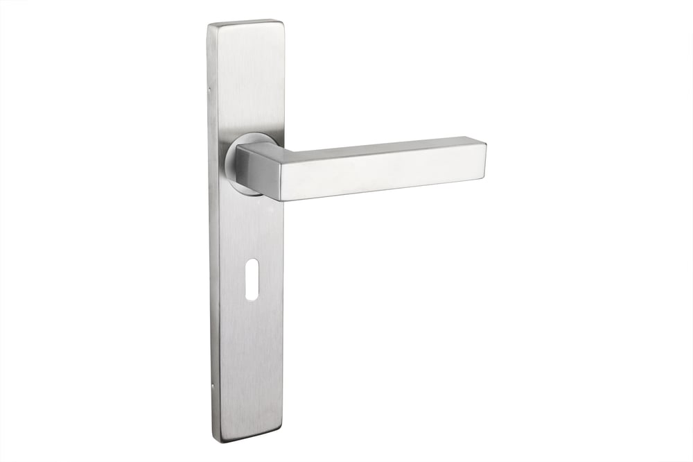 Lavuzo_deurkruk_Viterbo_RVS_met_rechthoekig_schild_SL56_Perset