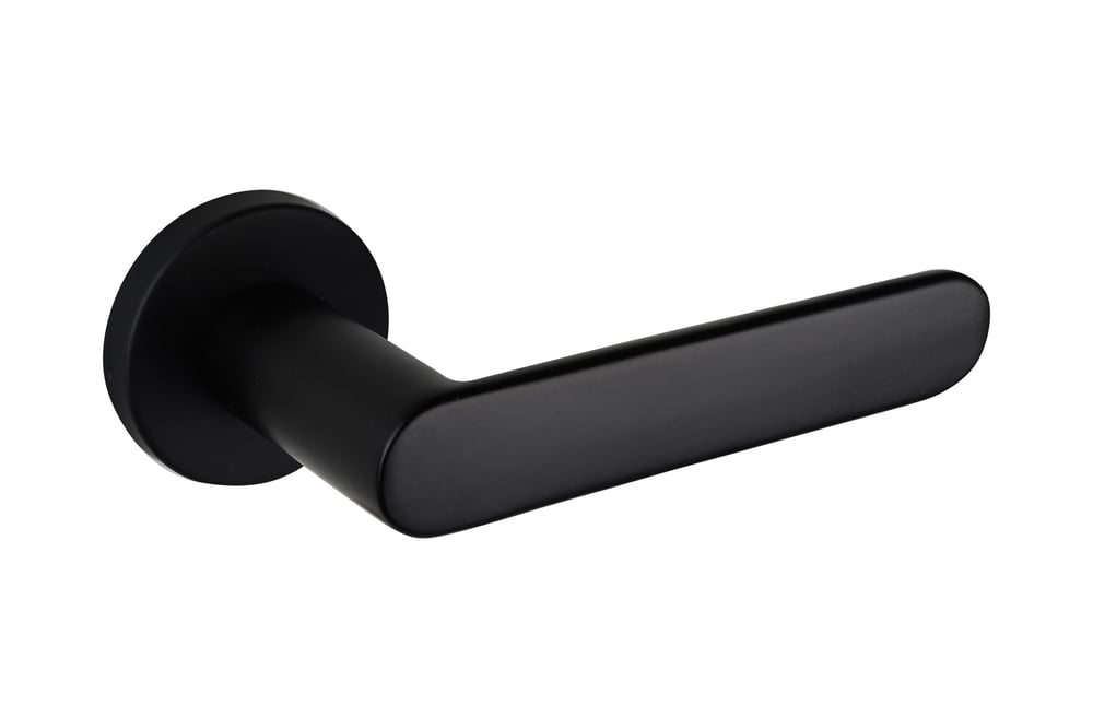 lavuzo_deurkruk_novara_zwart_met_rond_rozet_per_set