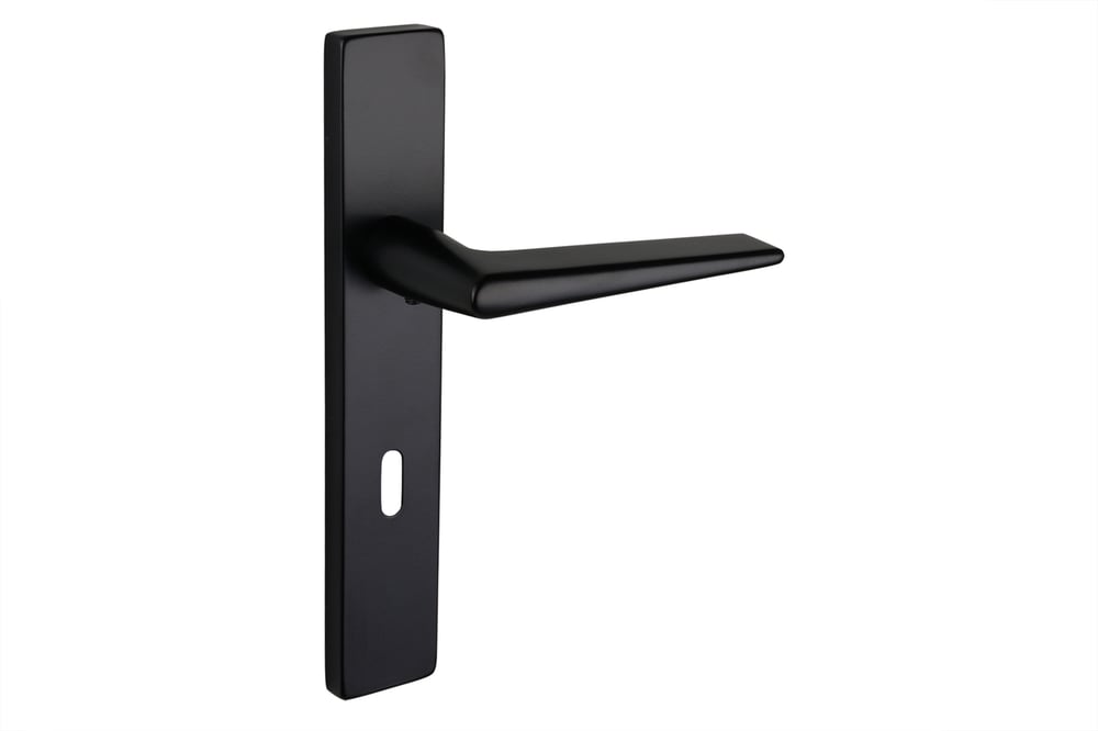 lavuzo_deurkruk_modena_zwart_met_rechthoekig_schild_sl72_per_set