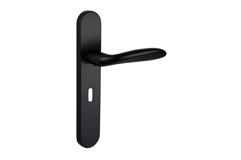 lavuzo_deurkruk_benevento_zwart_met_afgerond_schild_sl56_per_set