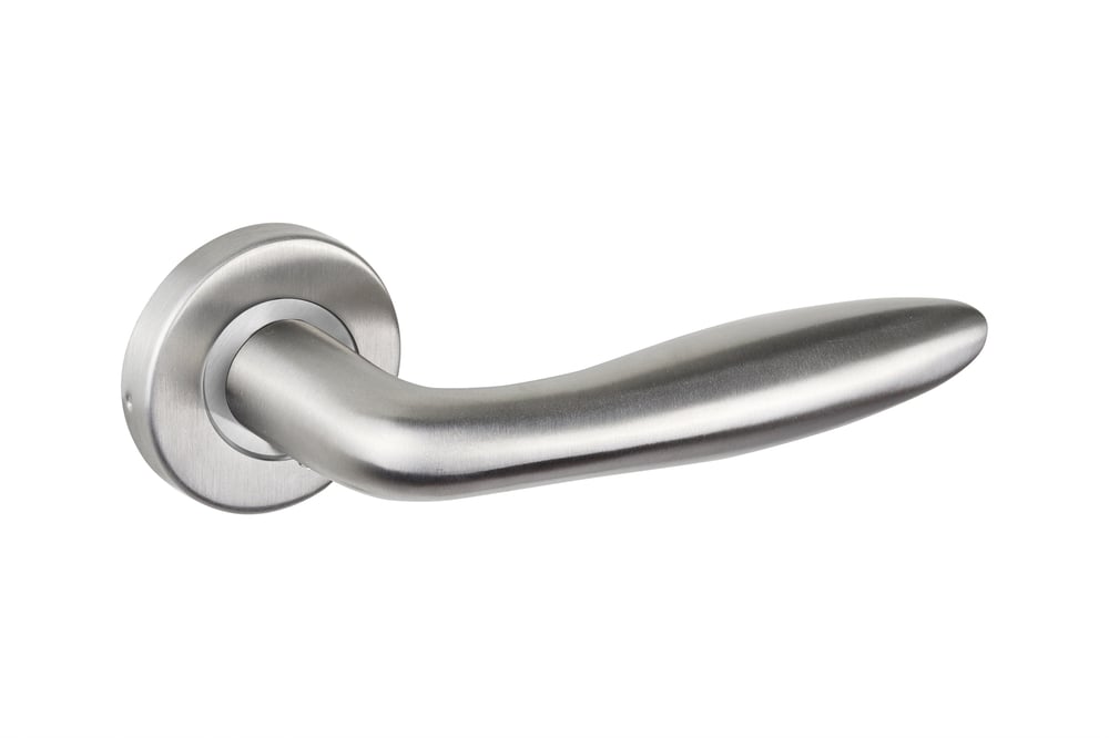 Lavuzo_deurkruk_Pratona_RVS_met_rond_rozet_Perset