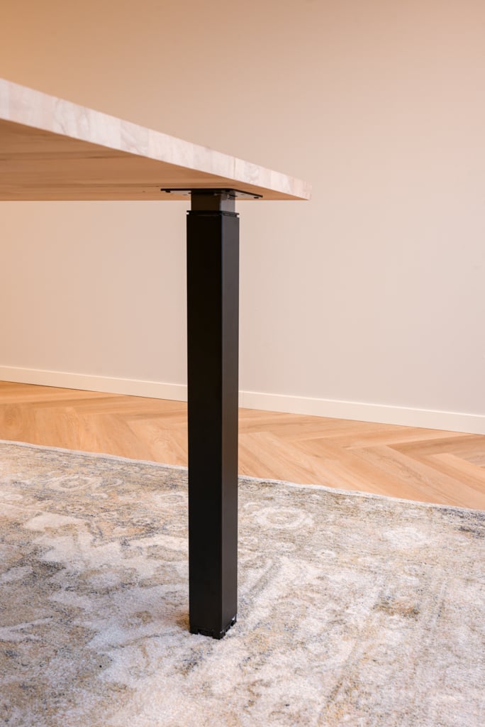 TafelpootZwartStaalVierkantVerstelbaar_4