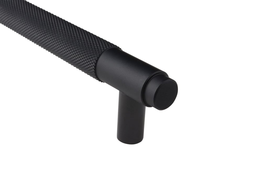 Lavuzo_Design_handgreep_Knurl_160_zwart_per_stuk_2