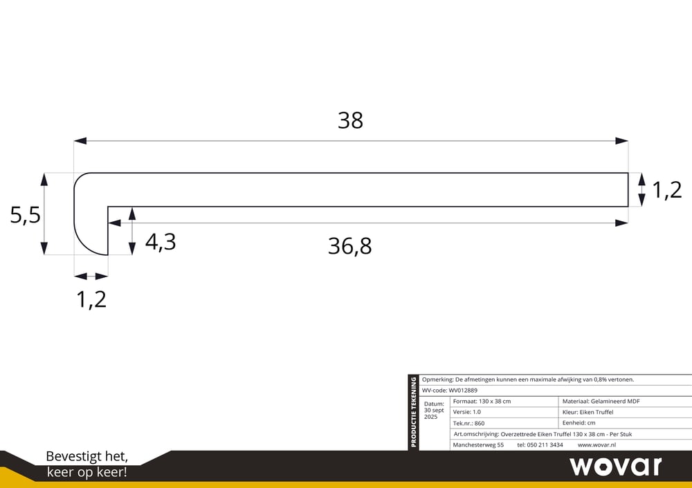 WV012889EikenTruffel130x38cm