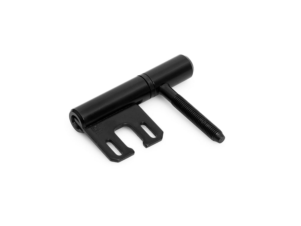 Inboorpaumellezwartgelakt14mmstaleninmetselkozijnH