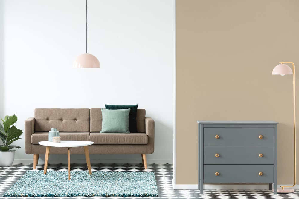 Hoekprofielkunststofopmuur