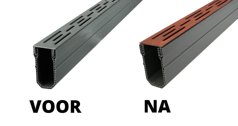 lijngootcortenstaalvoorna