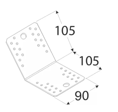 Hoekanker45Graden105x105