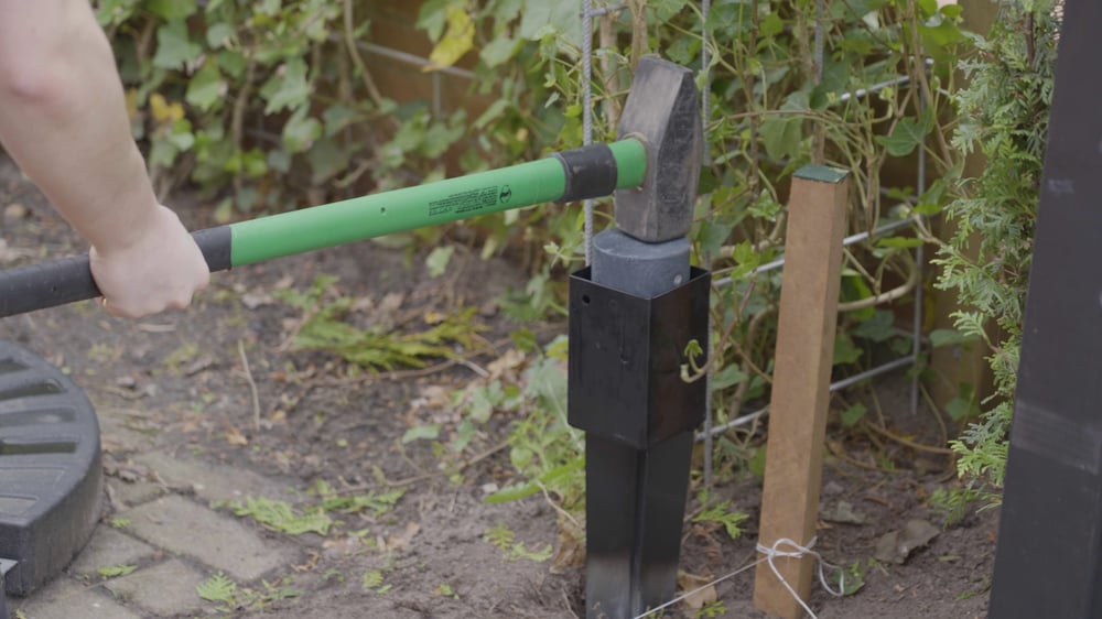 inslaghulpstukpaalhouder