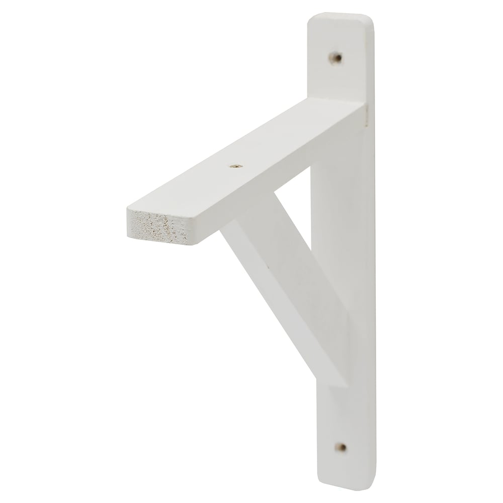 HoutenPlankdrager20x25cmWitVooraanzicht_kopie