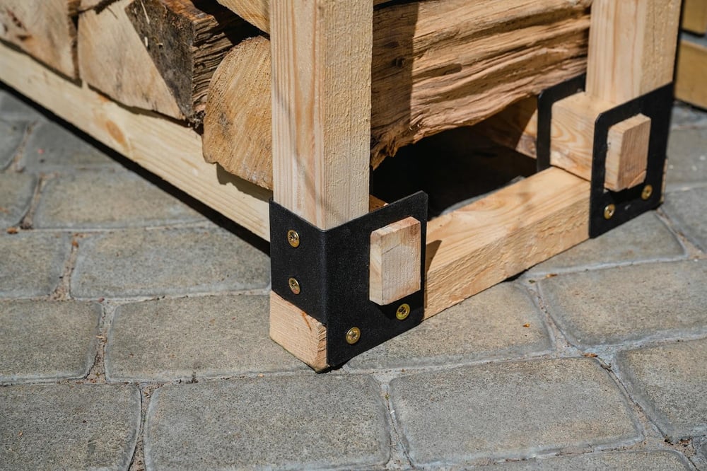 Houtopslagzwartmodern