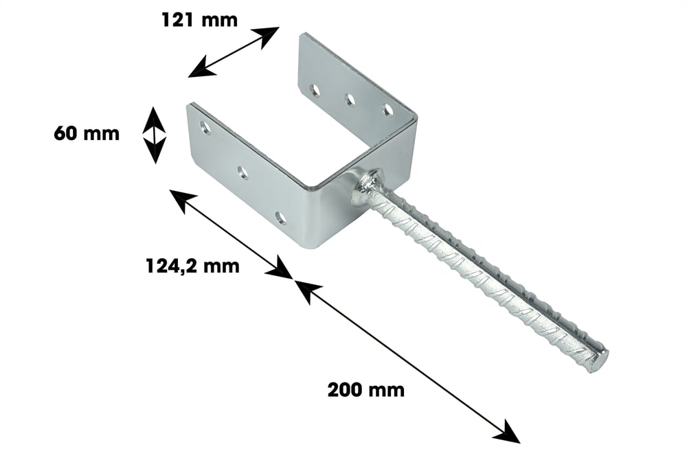 Instortankervoor12x12cmPalenU_anker_afmeting