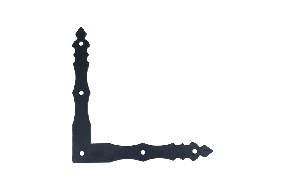 Sierlijst15cmZwartvoorLuik_enHekwerk_PerStuk