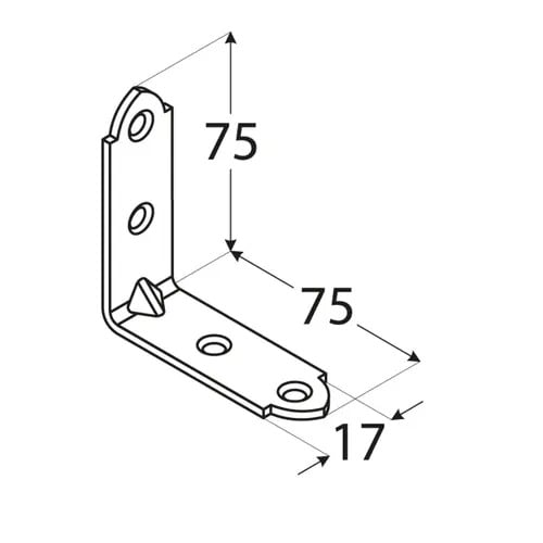 stoelhoekgeelverzinkt75x75x17