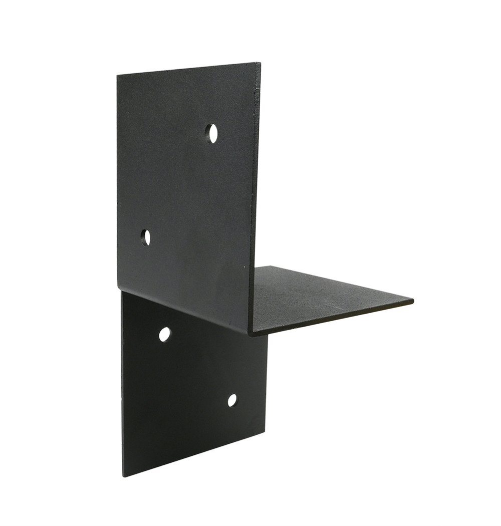 PergolaMuurbevestigingZwartGecoatLinks2