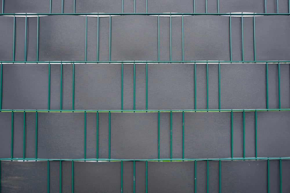 Vlechtbandantracietgrijsdubbelstaafmathekwerkpatroon