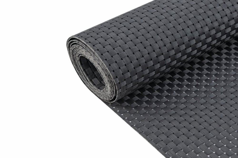 Balkonscherm90x300cmRotanLook_BalkondoekAntraciet2