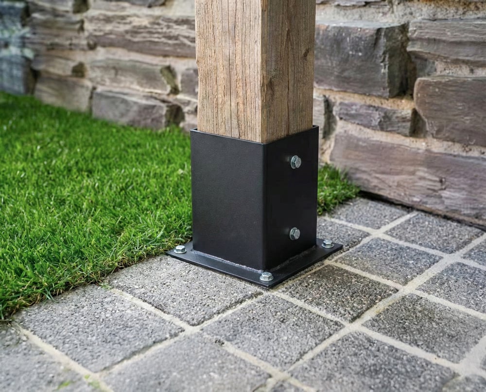 Wovar_zwarte_paalhouder