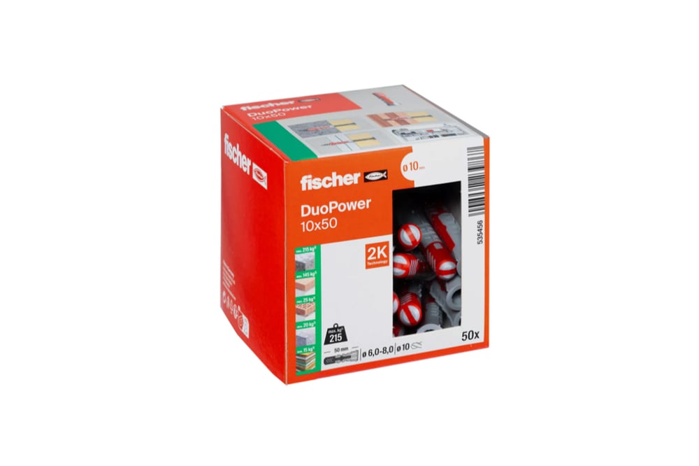 FischerDuopowerpluggen10x50mm_Doos50stuks