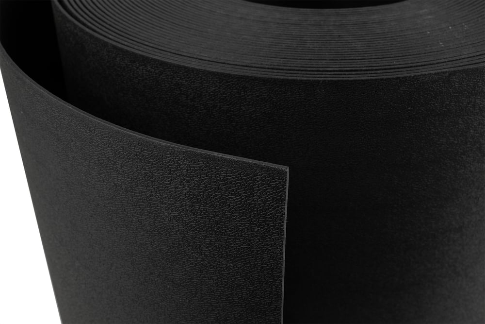 Gietrand30cmZwartKunststof_Rol20meter2