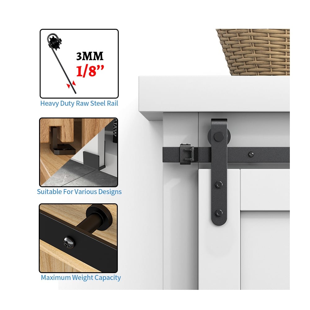 MeubelSchuifdeursysteemEnkeledeur_Zwart122cm_PerSet2