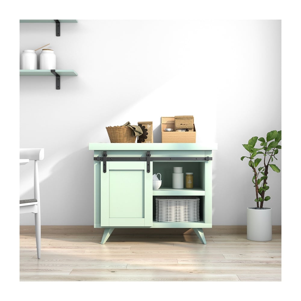 MeubelSchuifdeursysteemEnkeledeur_Zwart122cm_PerSet6