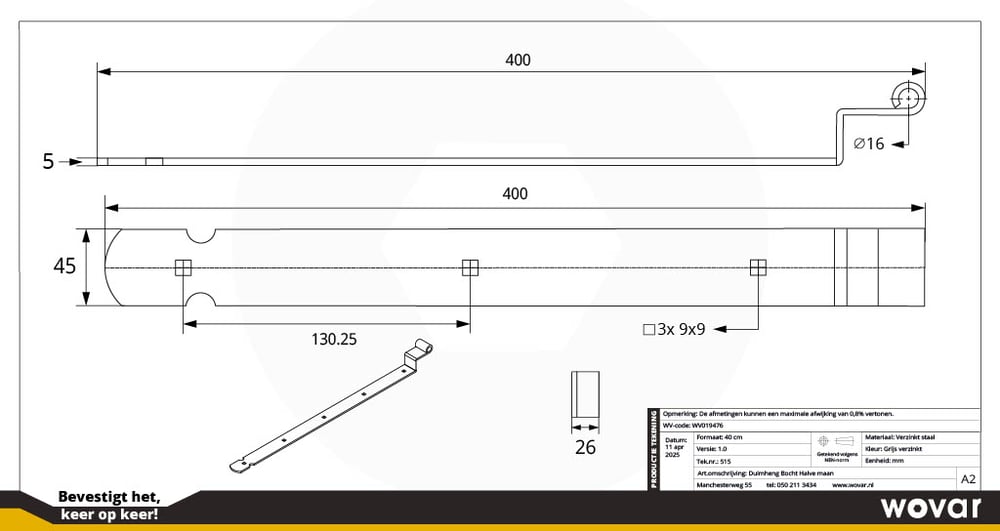 WV019476_DuimhengVerzinktBochtHalvemaan40CM
