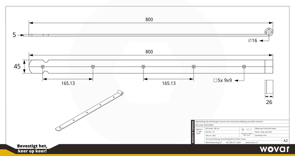 WV019480_DuimhengVerzinktRechtHalvemaan80CM