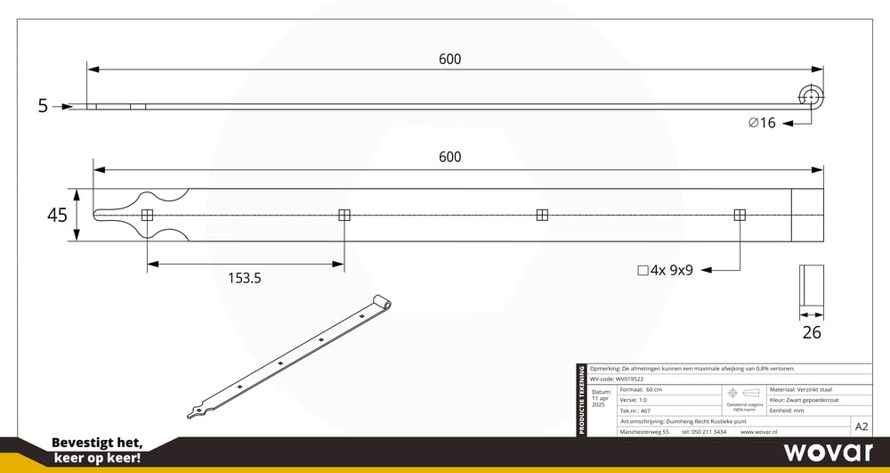 WV019522_DuimhengZwartRechtRustiekepunt60CM