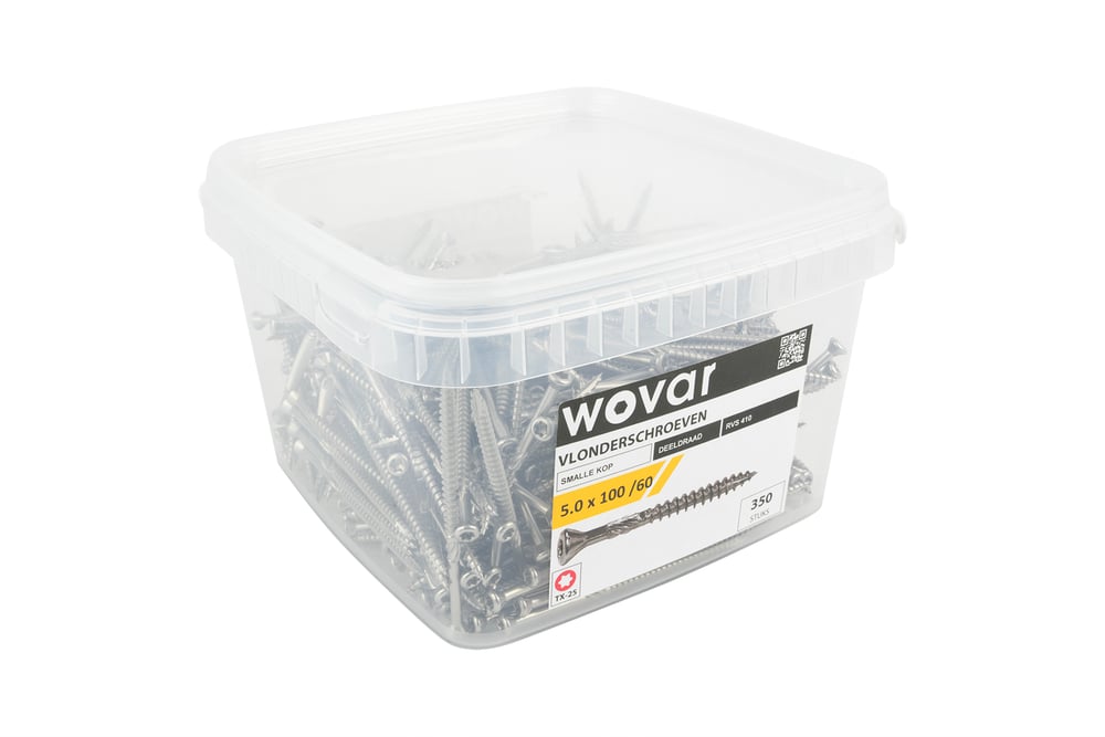 VoordeelemmervlonderschroevenRVS4105_0x100mmTorx25Deeldraad1