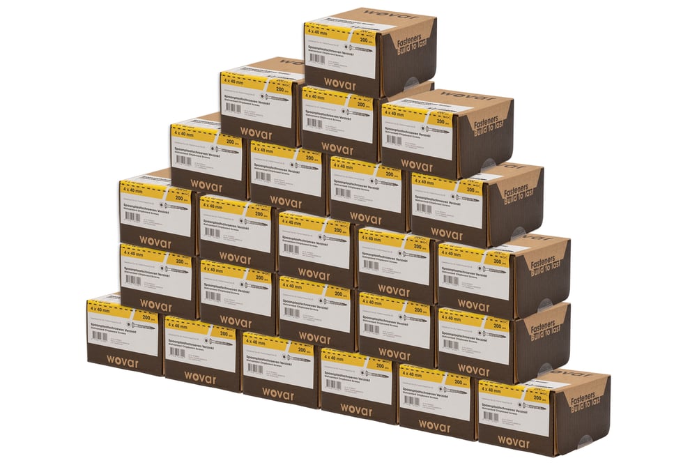 SpaanplaatschroevenVerzinkt4x40mmDeeldraadT20_Overdoos24x200Stuks