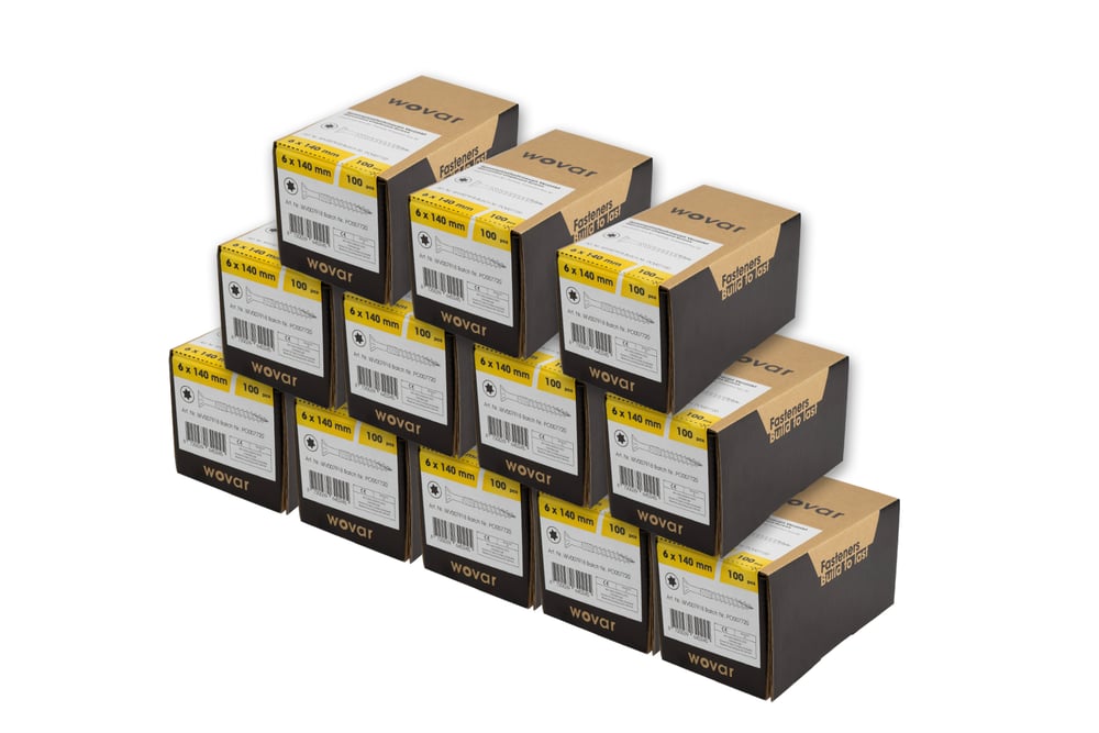 SpaanplaatschroevenVerzinkt6x140mmDeeldraadT30_Overdoos12x100Stuks