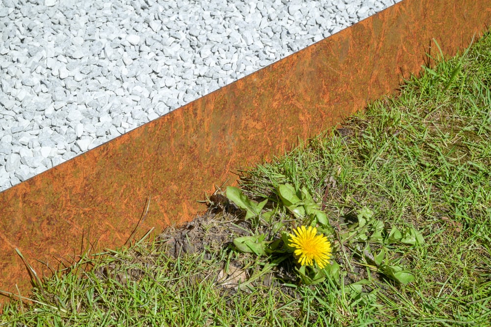 CortenstaalBorderrand24cm