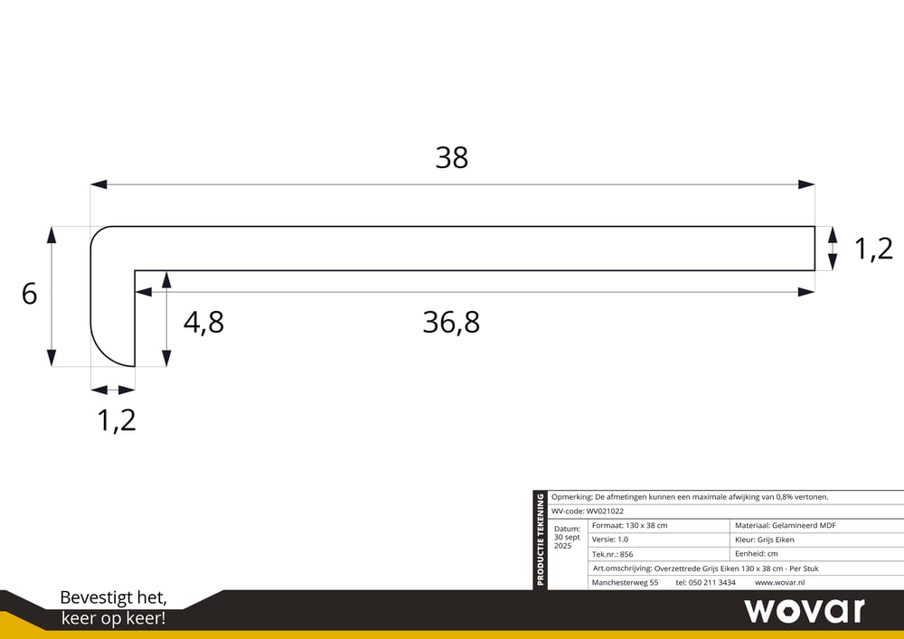 WV021022GrijsEiken130x38cm