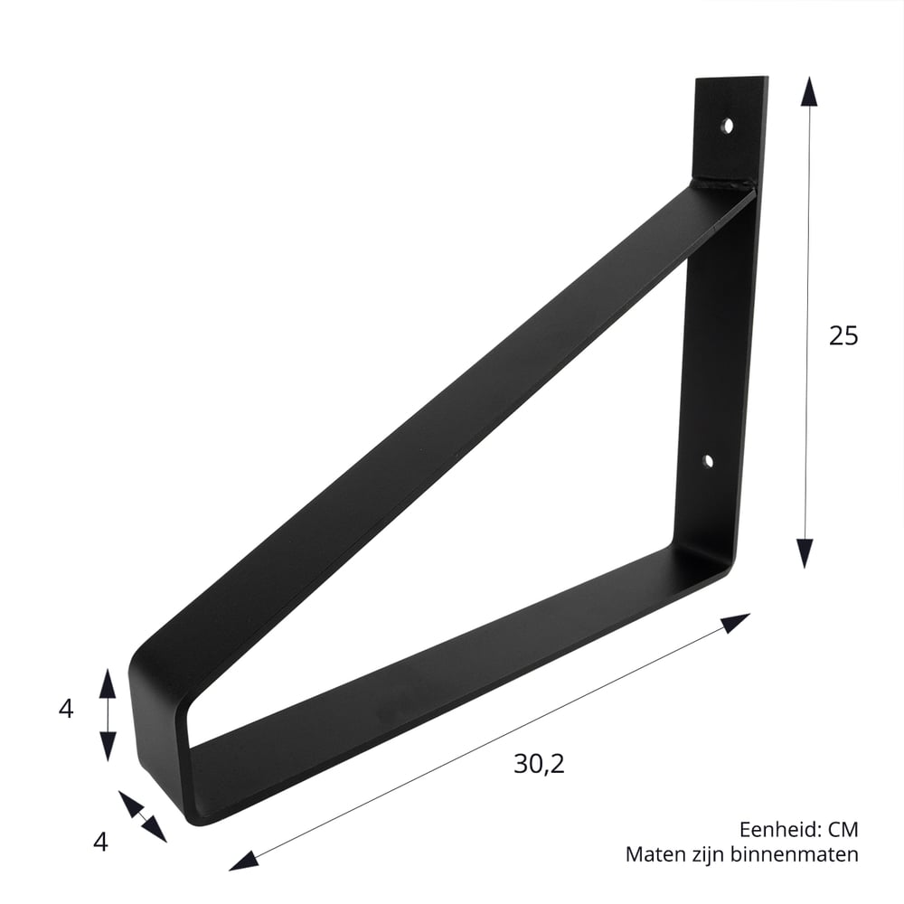 PlankdragerIndustrieelZwart250x300mm_Set2Stuks4