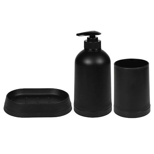 Badkamerset3deligzwart