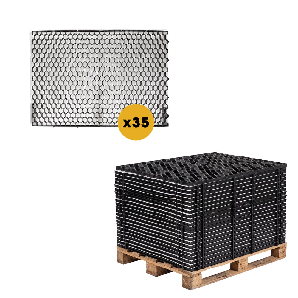 Wovar_GrindmatWorteldoekZwartPallet