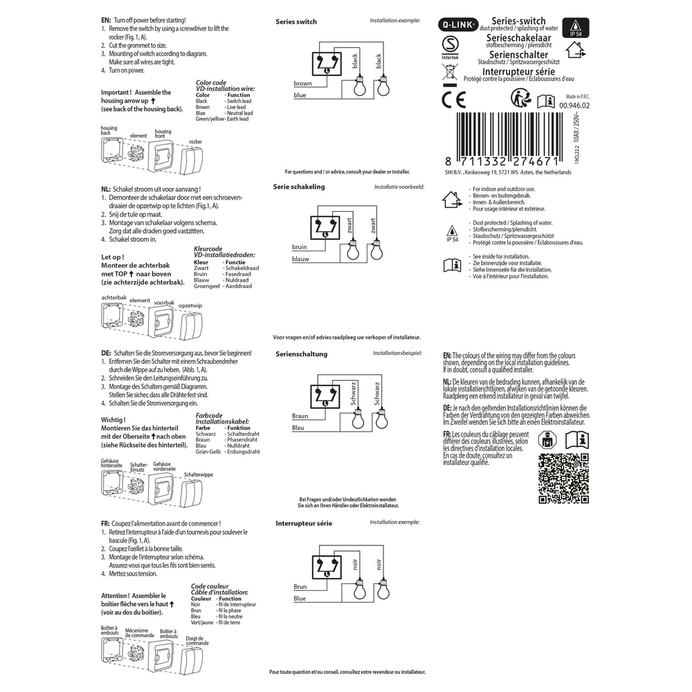 opbouwserieschakelaarip54spatwaterdichtzwart8