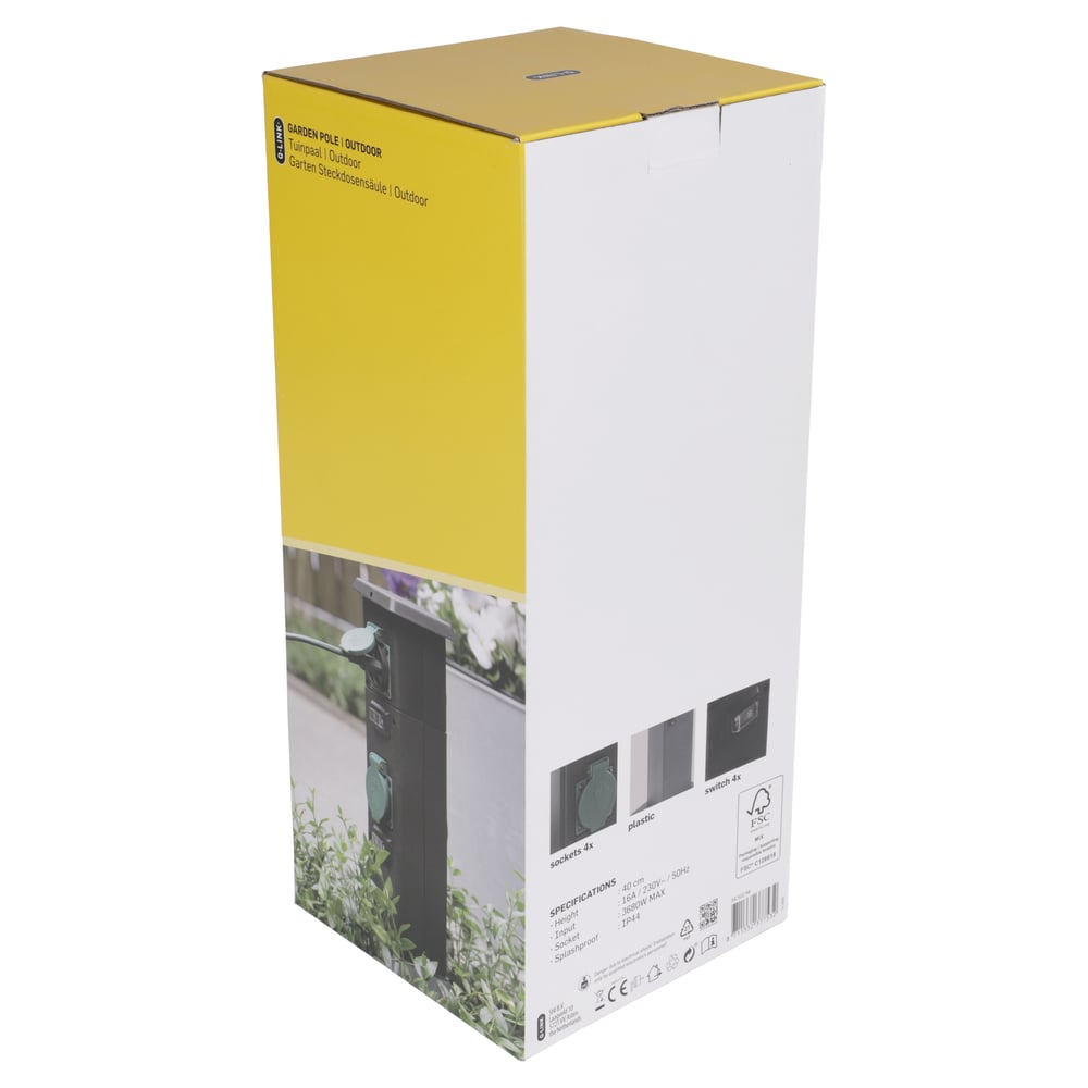 tuinpaalmet4stopcontactenrandaardeip4440cmzwart8